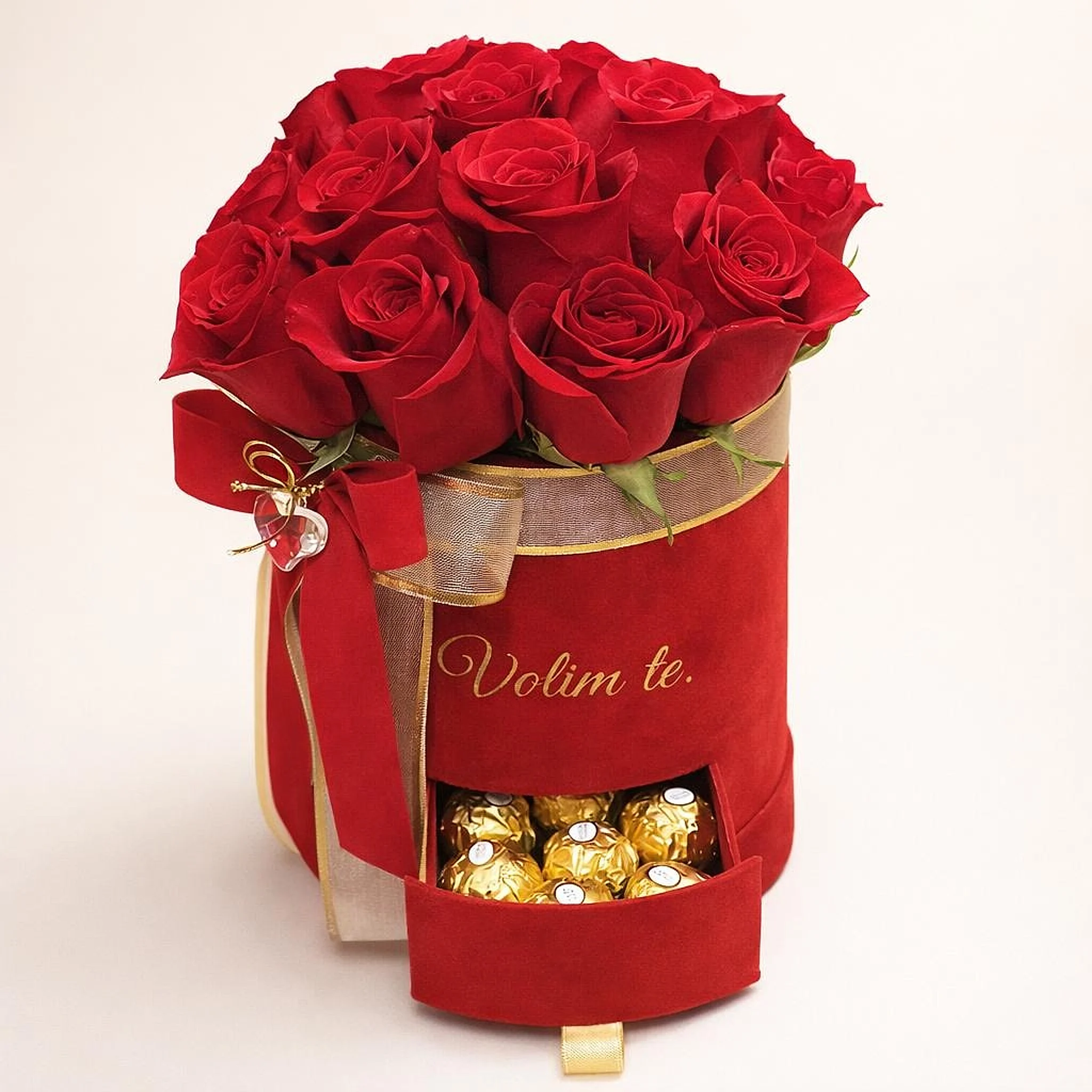 Flower box VOLIM TE De luxe ferrero ladica 1